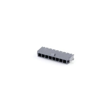 Molex MicroFit 3.0 SR RA SMT Nail Tin 8Ckt 43650-0812